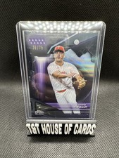 2026 Topps Chrome Black Otto Kemp RC Purple Wave Refractor Rookie /75 Phillies