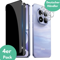 2X Blickschutz FüR Xiaomi Redmi Note 15 Pro 5G Display Kamera Privacy Full 9H