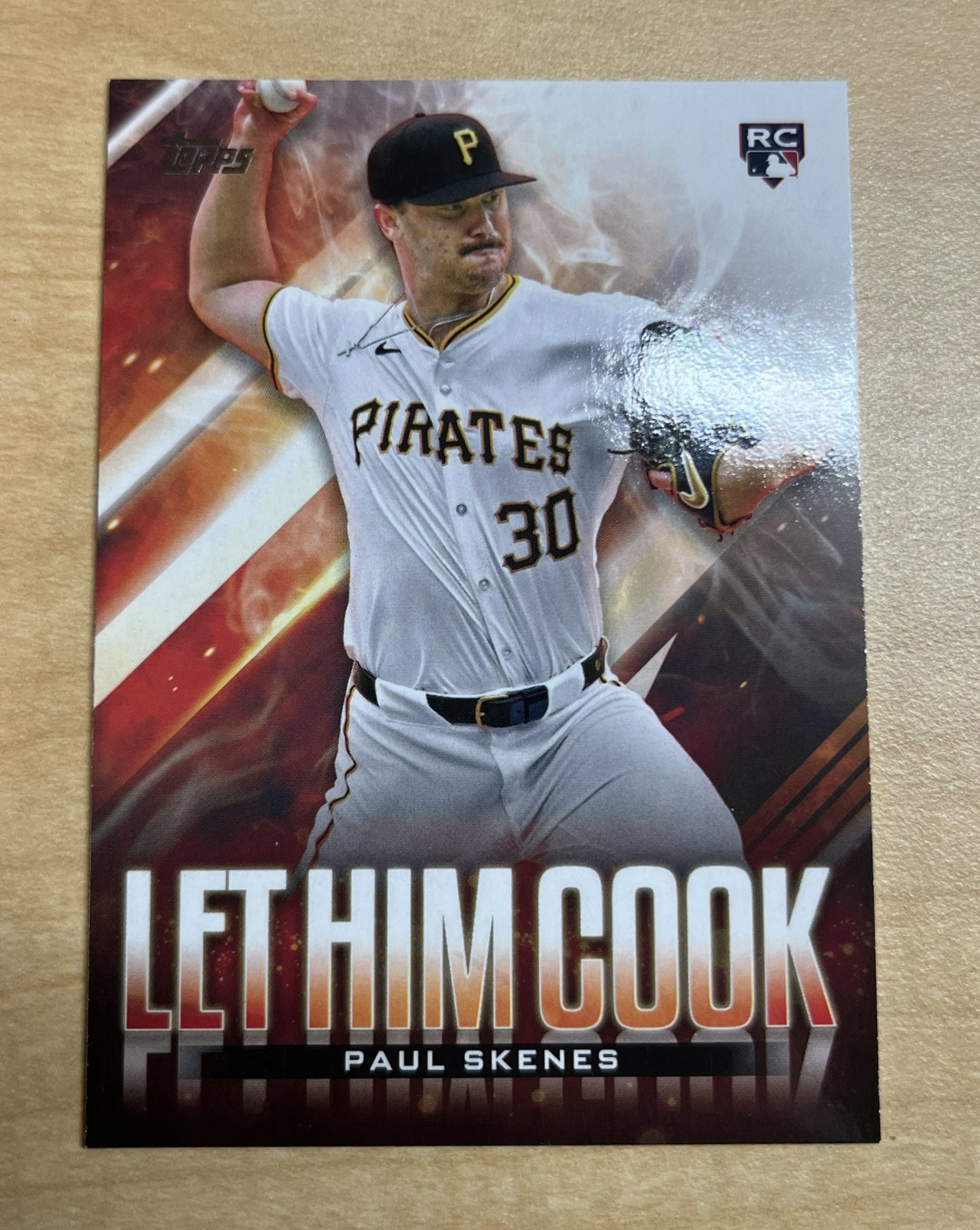 2024 Topps Update Series - Paul Skenes Let Him Cook #LHC-12 (RC)