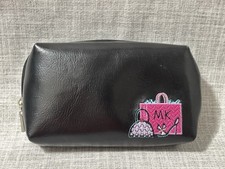 Mary Kay Black Bag Embroidered W/ Beads Cosmetic Bag
