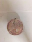 Art Glass Iridescent Glass Ball Ornament Christmas Gift Holiday Pink — photo 2