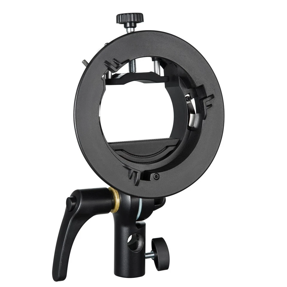 US GODOX S2 Speedlite Bracket,S-Type Bracket Updated Version Bowens Mount Holder - Image 3 of 4