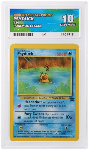 Psyduck graded ACE 10 for sale on eBay