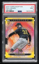 2024 Topps Inception Yellow 20/199 Paul Skenes #13 PSA 9 MINT 04uz