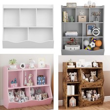 Kinderregal, Aufbewahrungsregal, Kinder Bücherregal, Spielzeugregal, Kindermöbel