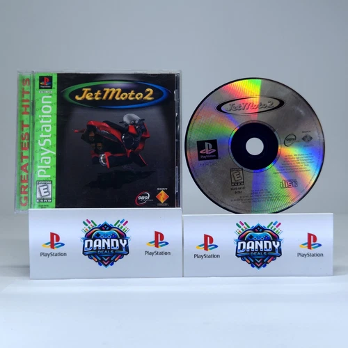 Jet Moto 2 PS1 CIB W/ Manual - Tested - PlayStation