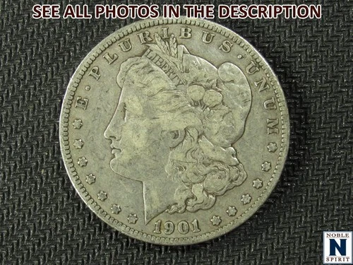 NobleSpirit (RS) 1901 O Morgan Silver Dollar Fine