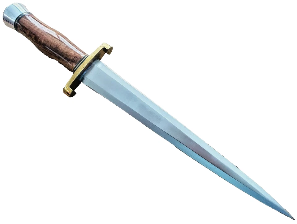 RBH CUSTOM KNIVES Large Fixed Blade Stiletto Toothpick 17" KNIFE Dagger USA MADE - Image 3 of 4