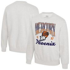 Unisex Stadium Essentials Oatmeal Phoenix Mercury Sky High Fleece Crew Neck