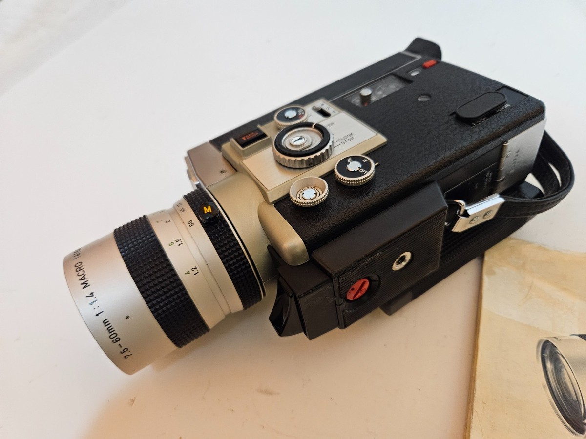 Canon Auto Zoom 814 Electronic Super 8 8mm Film Movie Camera