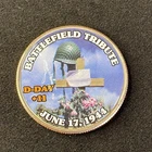 Colorized Kennedy Half Dollar D-Day Battlefield Free Shipping