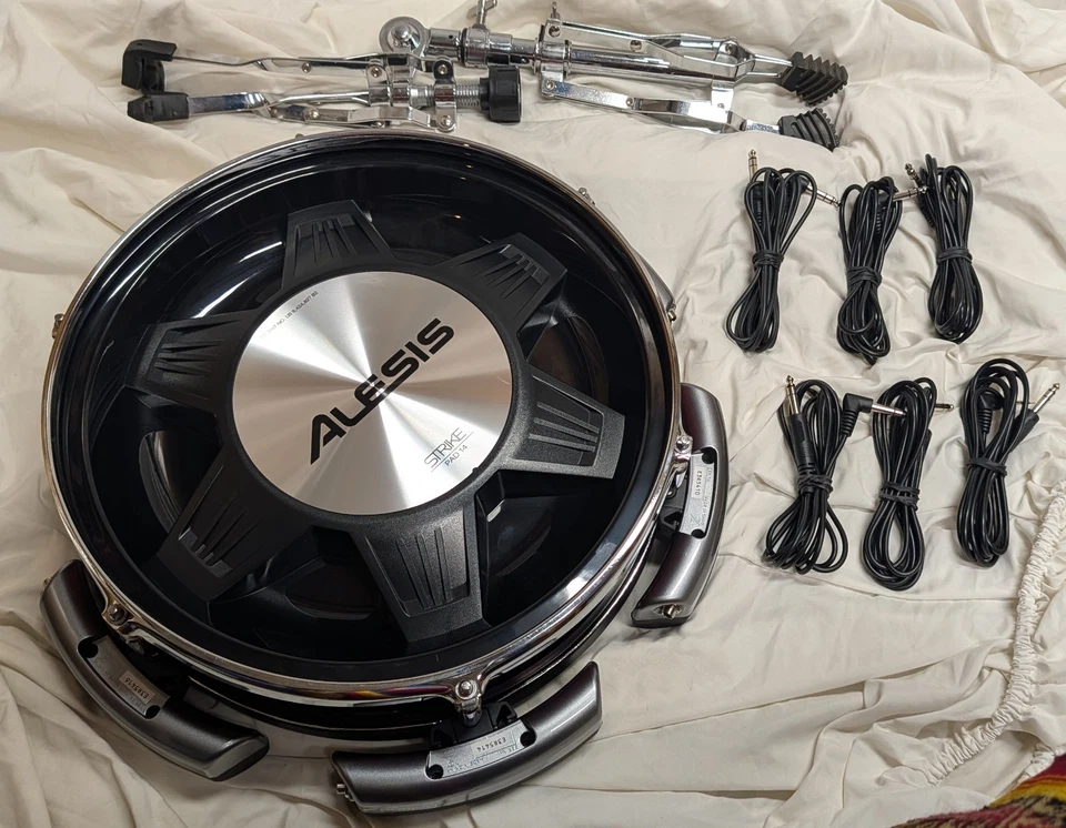 SEVEN Trigger Snare Drum! Alesis Strike Pro 14" Snare with 5x Roland BT01 ++++ - Image 3 of 4