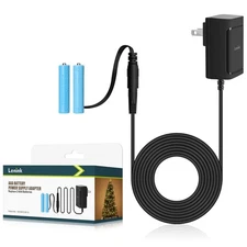 Lenink AC Power Supply Adapter for AAA Battery,Replace 2 AAA Battery,Black