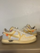 Off-White x Nike Air Force 1 Low The Ten Size 12 Mens White