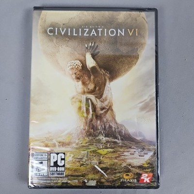 Sid Meier's Civilization VI PC DVD-ROM 2016 NEW Sealed