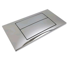 Roca Duplo 3/6 Litre Dual Flush Plate Button A890045001 - Chrome