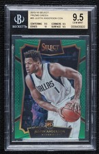 2015 Select Concourse Green Prizm 4/5 Justin Anderson #85 BGS 9.5 GEM MINT n0c