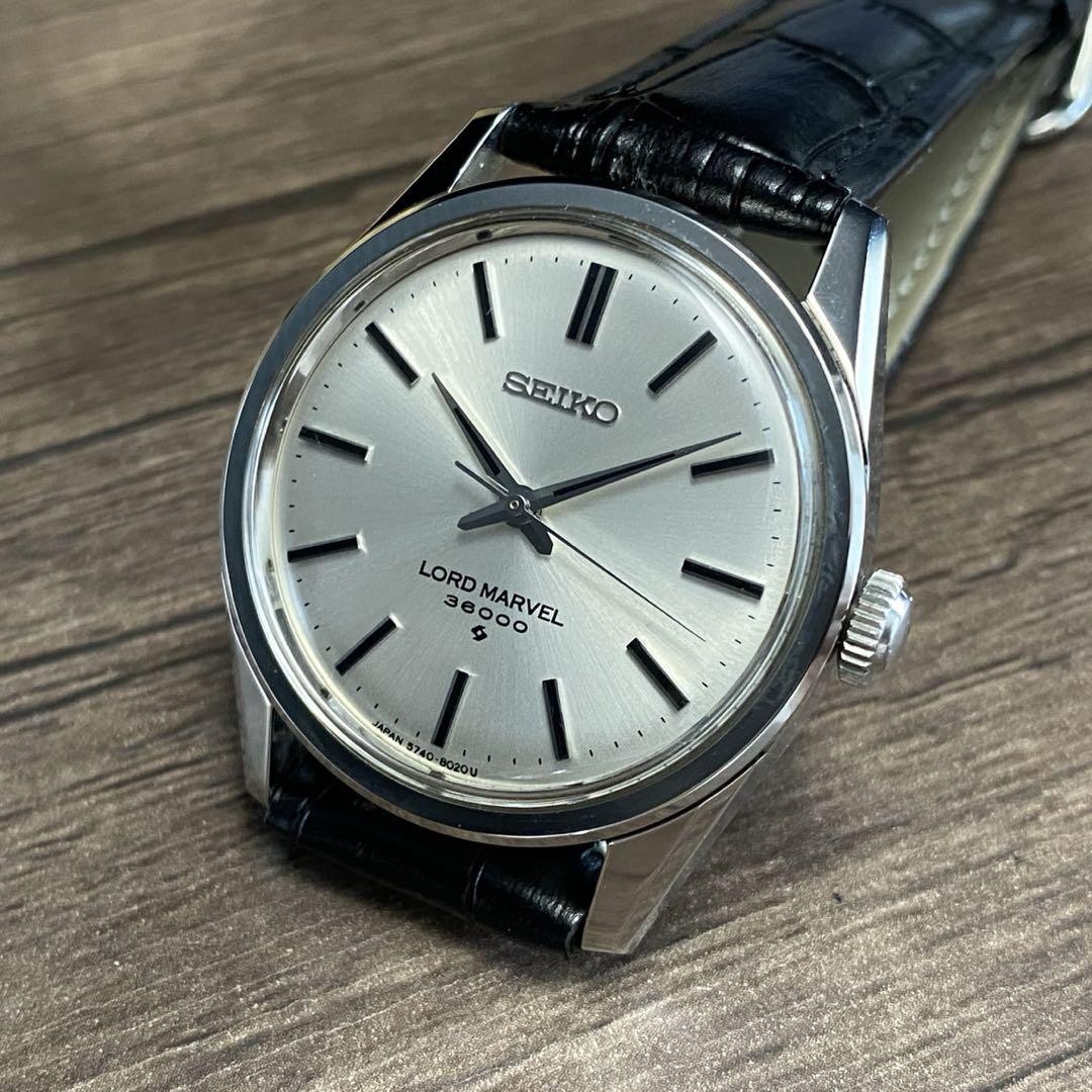 SEIKO LORD MARVEL 36000 1967年 1967 Seiko Lord Marvel 36000 5740-8000 – TokeiMedic