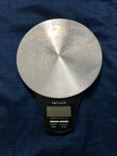 Taylor Stainless Steel Digital Kitchen Scale 11 Lb Capacity