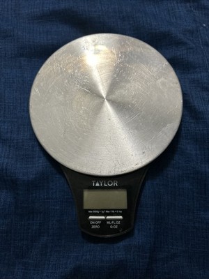 Taylor Stainless Steel Digital Kitchen Scale 11 Lb Capacity
