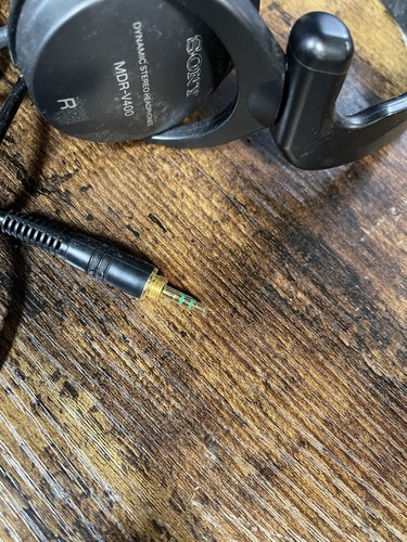 VINTAGE 1990’S SONY MDR-D400 DYNAMIC STERO HEADPHONES(Black) W/O EAR MUFFS - Picture 2 of 7