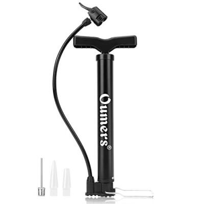 Bike Tire Pump with Gauge, Bicycle Floor Air Pump with High