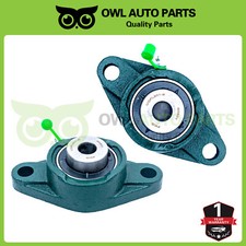 2PCS UCFL201-8 Pillow Block Flange Mounted Bearing 1/2" Bore 2 Bolt Solid Base