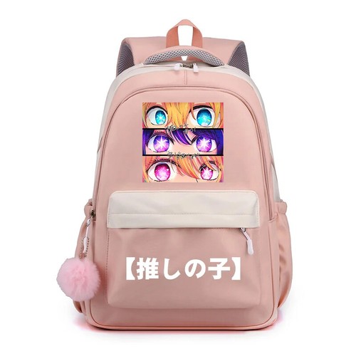 Anime OSHI NO KO Rucksack Teenager Fashion Casual Backpack Schoolbag Gift - Bild 11 von 22