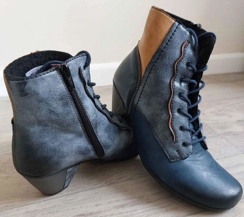 Ladies Rieker Italian Designer Boots size 38 5