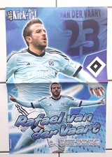 Just Kick It POSTER Rafael Van Der Vaart Hamburg HSV Bundesliga Fußball