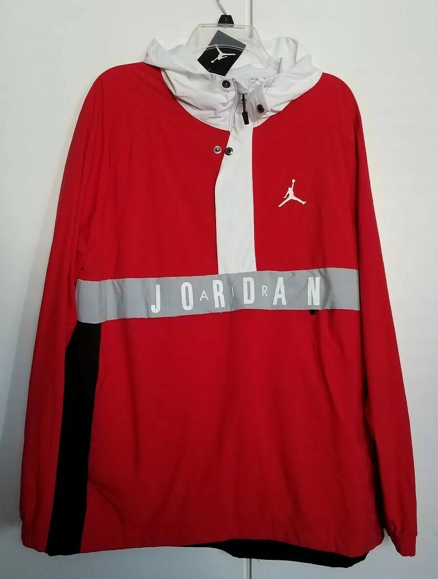 Nike Men's Air Jordan WINGS ANORAK WIND JACKET University Nike Men's Air Jordan WINGS ANORAK WIND JACKET University