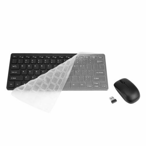KIT TASTIERA E MOUSE MINI WIFI WIRELESS PER PC 2.4GHz KEYBOARD USB SENZA FILI - Foto 6 di 6