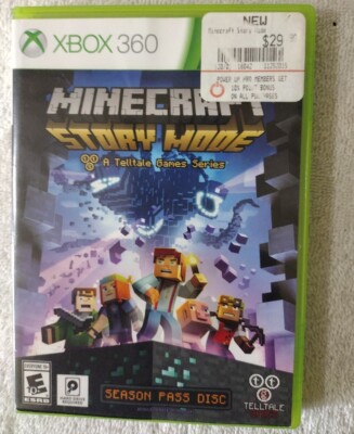 Minecraft Story Mode (Xbox 360, 2015) Tested