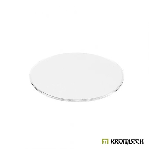 BASES ACRÍLICAS TRANSPARENTES KROMLECH: REDONDAS 130MM - Imagen 2 de 2