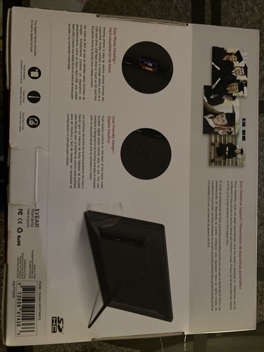 Aluratek Digital Photo Frame with Automatic Slideshow - 7 inch - ADPFWM7S - Picture 2 of 5