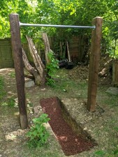 Calisthenics Approved Garden DIY Pull Up Bar 1.05m