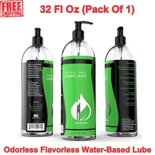 Lynk Pleasure Products Personal Lubricant Water Based 32Oz, Lube Hypoallergenic