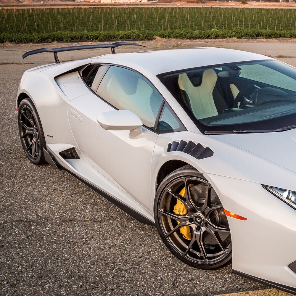 20/21'' Vorsteiner V-FF 103 Carbon Graphite Staggered Concave Wheels Lamborghini
