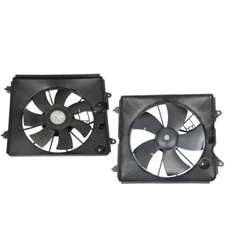 LABLT Radiator Cooling Fan and A/C Condenser Fan Set For 2007-2009 Honda CR-V