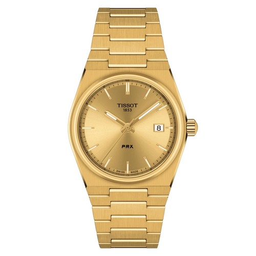 Tissot PRX Digital Orologio Uomo/Donna - 35mm, Acciaio Inox, Quarzo, Cronografo, Impermeabile 10 Bar, Ref. T1372631105000
