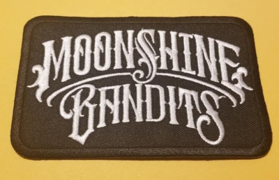 Moonshine Bandits Embroidered Patch approx 2.75X4''