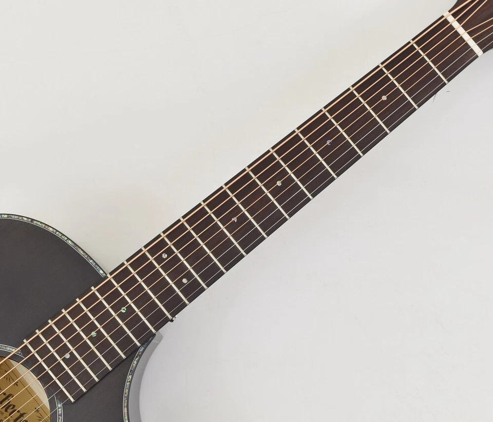 Schecter Orleans Stage-7 弦原声吉他 See Thru 黑色缎面 — 第 3/4 张图片