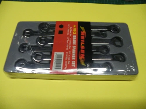 Brake Pipe Nipple Service Adjustment Garage Workshop Spanner Tool Kit  611g 8T0