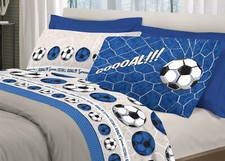 Completo Letto Football 100% Cotone