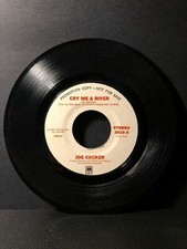 PROMO Joe Cocker CRY ME A RIVER 45RPM 7  Single A M J226 
