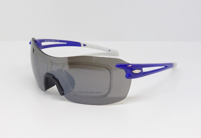 Smith Sonnenbrille Pivlock V90 MAX 5DT 6Z 99-01 blau 130 mit silber verspiegelten Gläsern Clip