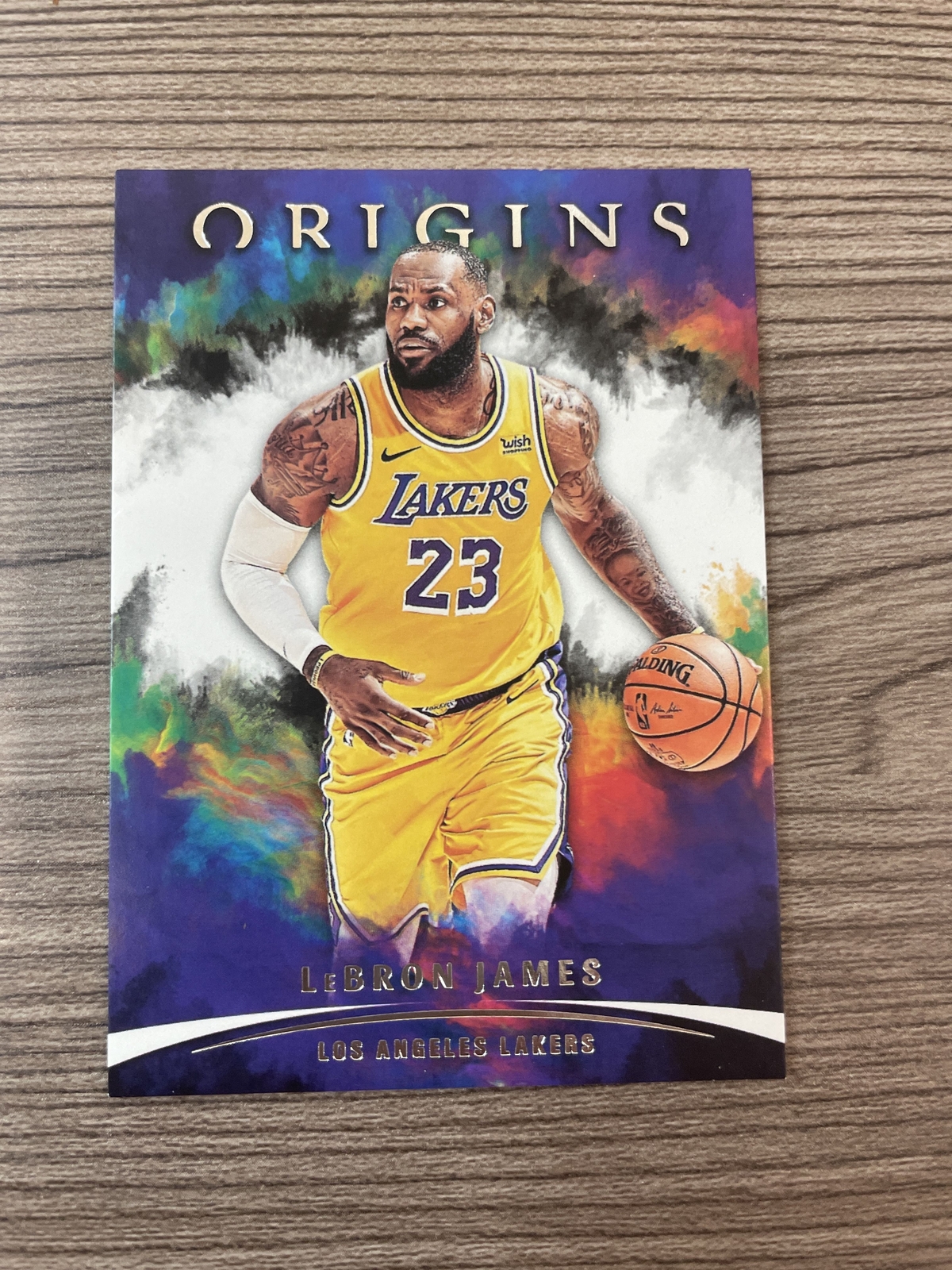 2021-22 Panini Origins LeBron James Rating .9