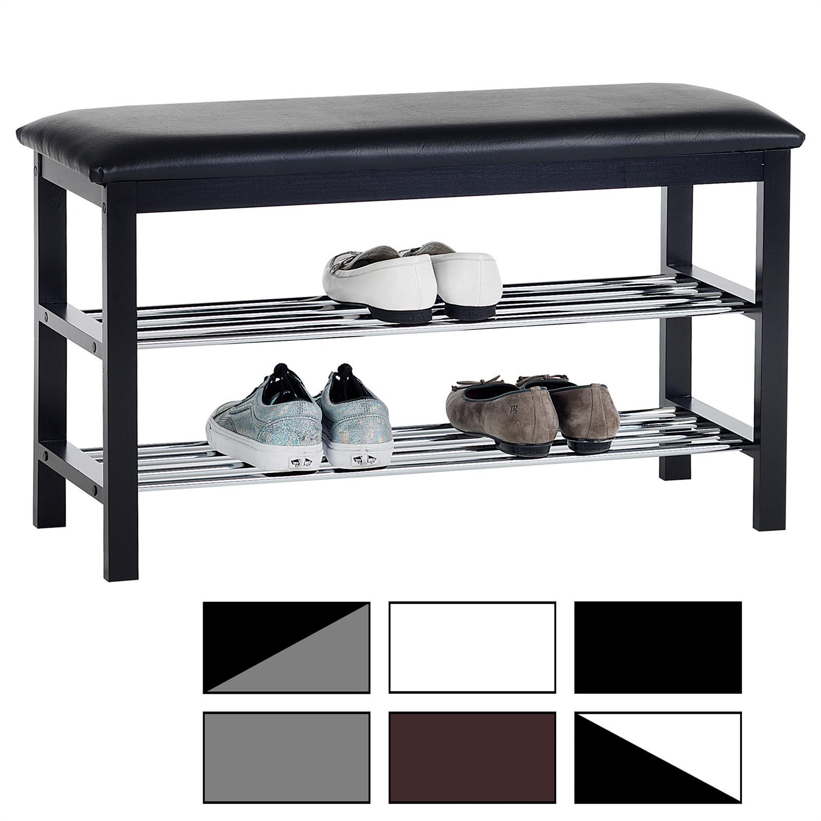 Banc de rangement meuble à chaussures compact pour optimiser les petits couloirs