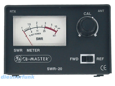 Albrecht SWR 20 CB Funk Stehwellenmessgerät 3,5-50 MHz Truckerfunk LKW Stehwelle