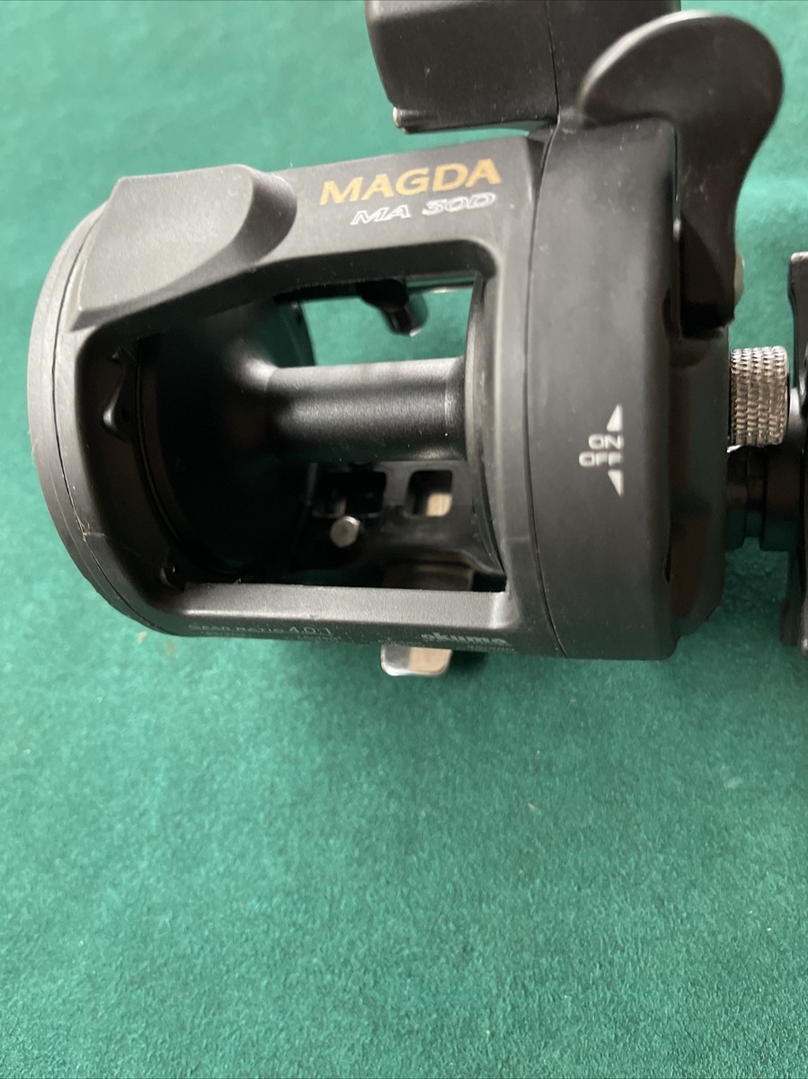 magda pro okuma depth counter reel Okuma Magda Line Depth Counter Trolling Reel MA 30D